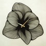 Wallity Azalea Metal Wall Clock APS039 70 - Negro